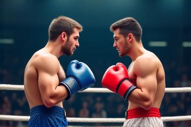 Atletas amateur boxeo competición Renca